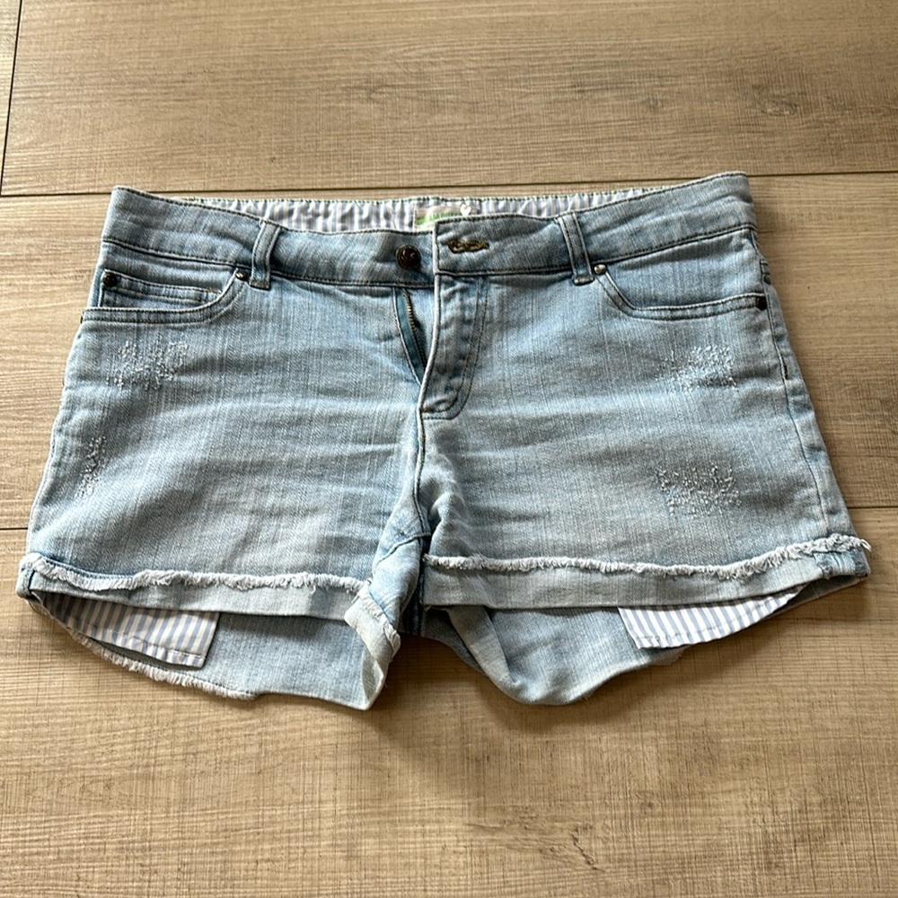 Selena Gomez Dream out loud denim jean shorts, size 11